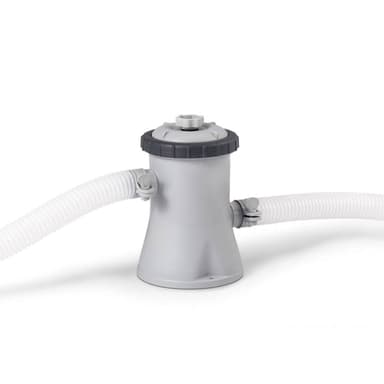 Intex Easy Set, oppblåsbart basseng + pumpe, 244x61 cm, 1900 liter