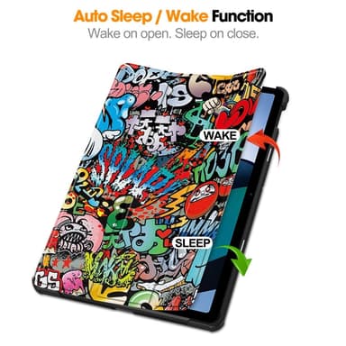 Slim Fit Deksel Til Xiaomi Redmi Pad SE - Graffiti