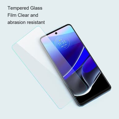 AMORUS Motorola Moto G54 5G Skjermbeskytter i herdet glass