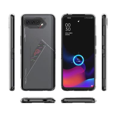 Asus ROG Phone 5 TPU Ultra-tynn gjennomsiktig