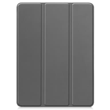 Til iPad Pro 11 (2024) Slim Fit Tri-Foldbart Etui Pennebrett - Grå