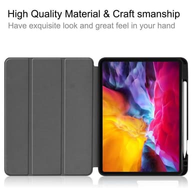 iPad Pro 11 2021 Slim Fit Trifoldbart deksel - Ikke rør