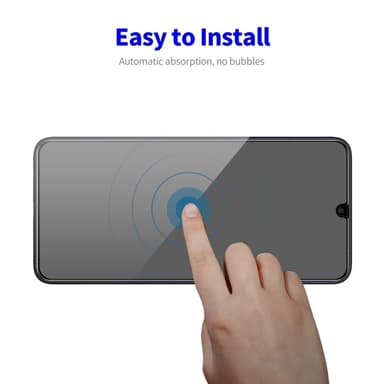 ENKAY For Samsung Galaxy A15 Anti-Spy Skjermbeskytter Full Dekning
