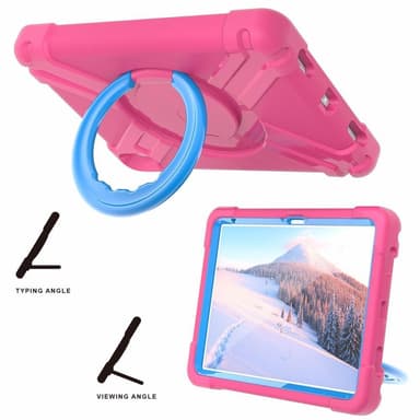 Heavy Duty Armor-deksel til iPad 10.9 2022 Gen 10 - Rosa