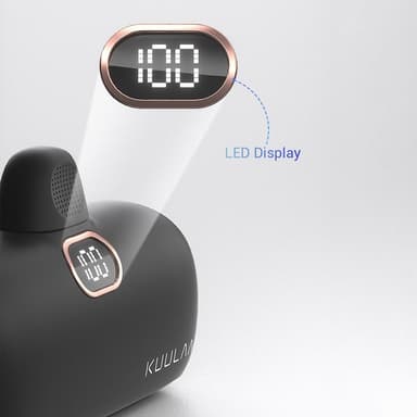 KUULAA 18W 5000mAh bærbar telefonlader USB-C Powerbank 2 porter