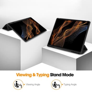 Slim Fit Dekseldeksel Til Samsung Galaxy Tab S9 Ultra/S10 Ultra