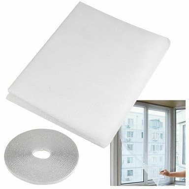 Vindusmyggnett Balkong Usynlig nett 150* 130cm