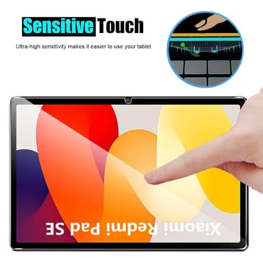 2stk herdet glass til Xiaomi Redmi Pad SE