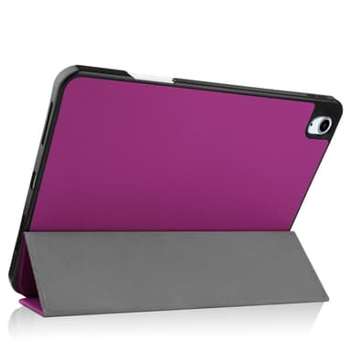 Til iPad Air 11 (2024) Slim Fit Trifoldbart deksel Pennebrett - Lilla