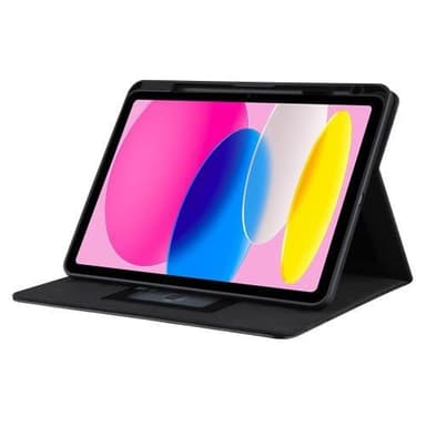 Til iPad 10.9 2022 Gen 10 Sammenleggbart Veske - Svart