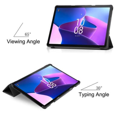 Tri-fold Veske til Lenovo Tab M10 Gen 3 - Svart