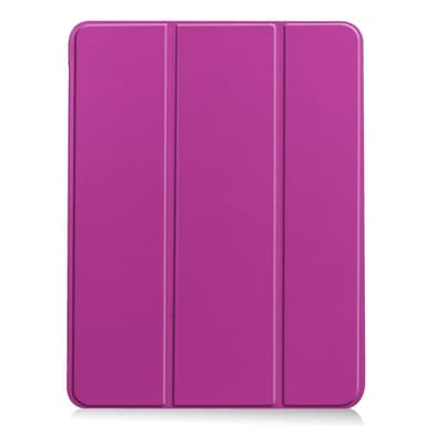Til iPad Air 11 (2024) Slim Fit Trifoldbart deksel Pennebrett - Lilla
