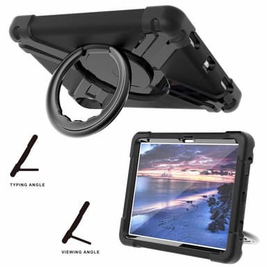 Heavy Duty Armor-deksel til iPad 10.9 2022 Gen 10 - Svart