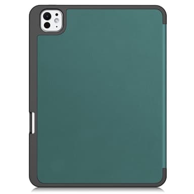 Til iPad Pro 11 (2024) Slim Fit Tri-Foldbart Etui Pennebrett - Grønn