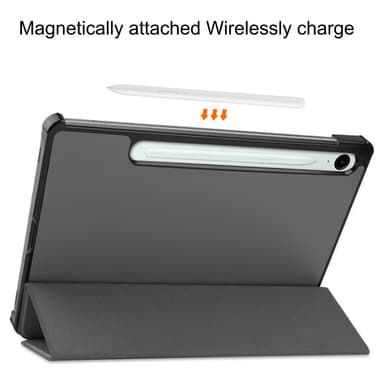 Slim Fit Dekseldeksel til Samsung Galaxy Tab S9 FE - Grå