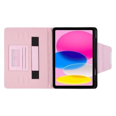Til iPad 10.9 2022 Gen 10 Sammenleggbart Veske - Rosa