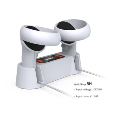 Oculus Quest 2 DOBE Ladestasjon Kontroller Ladestasjon
