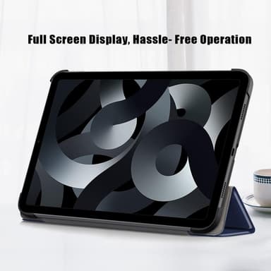 Apple iPad 10.9 2022 Slim Fit Trifoldbart Deksel - Mørkeblå