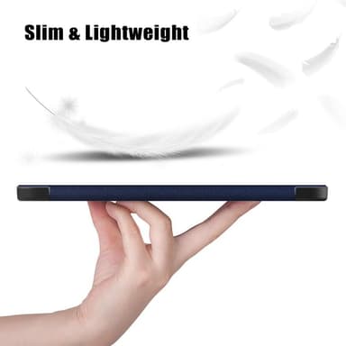 Apple iPad 10.9 2022 Slim Fit Trifoldbart Deksel - Mørkeblå