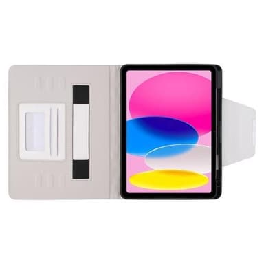 Til iPad 10.9 2022 Gen 10 Sammenleggbart Veske - Hvit