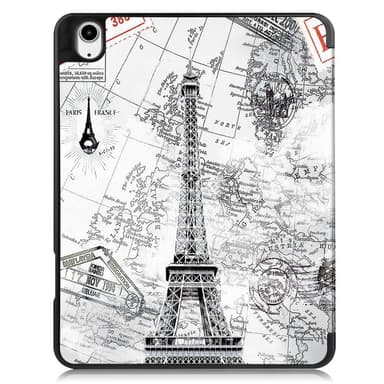 Til iPad Air 13 (2024) Slim Fit Trifoldbart deksel Pennebrett — Tårn