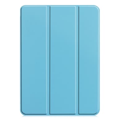 Til iPad Pro 11 (2024) Slim Fit Trifoldbart deksel - Lyseblå