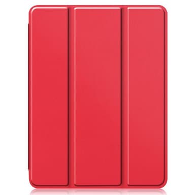 iPad Pro 11 2021 Slim Fit Trifoldbart Deksel - Rød