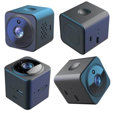 AS02 Mini Spy Kamera Trådløs Wifi IP Hjemmesikkerhetskamera HD 1080P