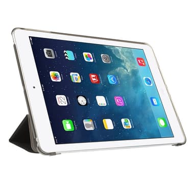 iPad Air/iPad 9.7 2017/2018 Slim Fit Trefoldelig Deksel - Svart