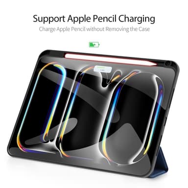 DUX DUCIS Domo iPad Pro 11 (2024) Deksel Trefoldelig - Blå