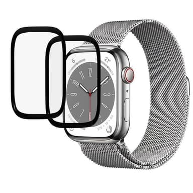 Apple Watch Series 8/7 41mm Fullskjermbeskytter 2-pack