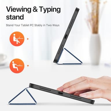 DUX DUCIS Domo iPad Pro 11 (2024) Deksel Trefoldelig - Blå
