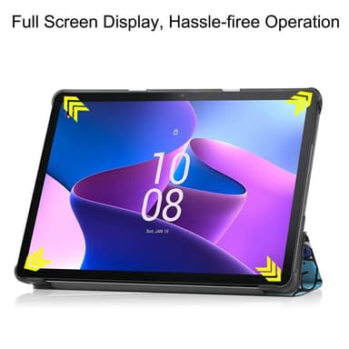 Trifoldbart deksel til Lenovo Tab M10 Gen 3 - Graffiti