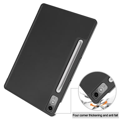 Tri-fold Veske til Lenovo Tab P12 - Svart