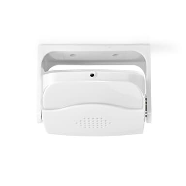 Nedis Bevegelsesdetektor Alarm | Batteri drevet | 3x AAA/LR03 | 80 dB | Detektorrekkevidde: 1.10 m | Detektorvinkel: 10 ° | Tak / Vegg | Hvit