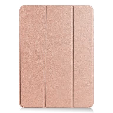 Til iPad Air 11 (2024) Slim Fit Trifoldbart deksel - RoseGold