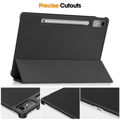 Tri-fold Veske til Lenovo Tab P12 - Svart