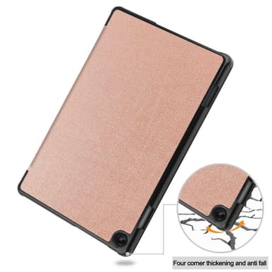Trifoldbart deksel til Lenovo Tab M10 Gen 3 - Rose Gull