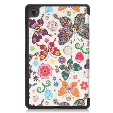 Trifoldbart deksel til Lenovo Tab M7 (3rd Gen) - Sommerfugler