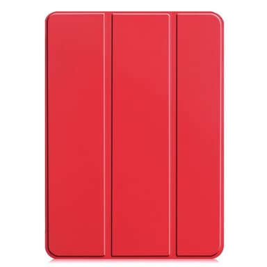 Til iPad Pro 11 (2024) Slim Fit Tri-Foldbart Deksel - Rød