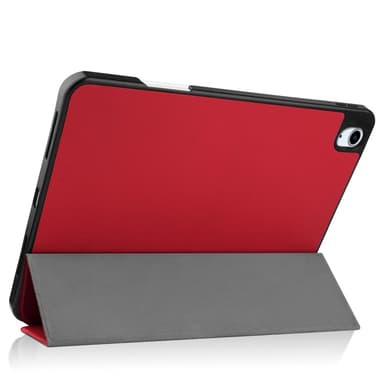Til iPad Air 11 (2024) Slim Fit Tri-Foldbart Etui Pennebrett - Rød