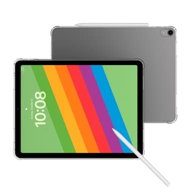 Til iPad Air 11 (2024) Gjennomsiktig Nettbrettveske TPU Bakdeksel