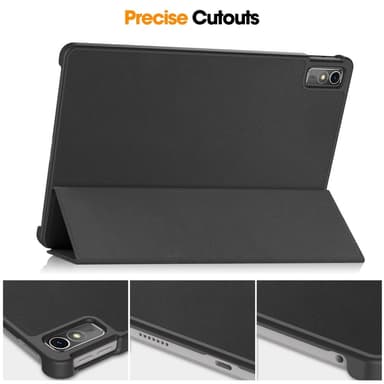 Tri-fold Veske til Lenovo Tab M10 5G - Svart