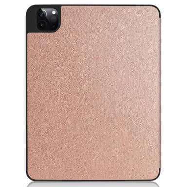 iPad Pro 11 2021 Slim Fit Trefoldelig Deksel - Rose Gull