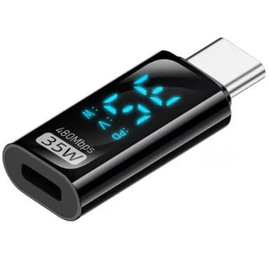 For iPhone-adapter kvinnelig til USB-C mannlig hurtigladedata