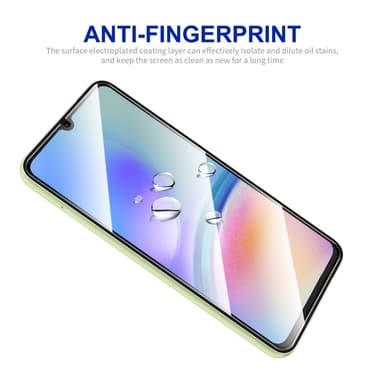 ENKAY 2stk herdet glass skjermbeskyttere til Samsung Galaxy A05s