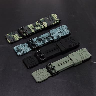Armbånd Til Garmin Fenix 7/7 Pro/6/5 22mm Silikon - Militær Gul