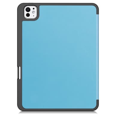 Til iPad Pro 11 (2024) Slim Fit Tri-Foldbart Pennebrett - Lyseblå