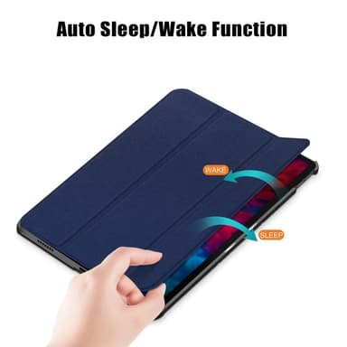 Tri-fold Veske til Lenovo Tab P11 Pro TB-J706F - Blå