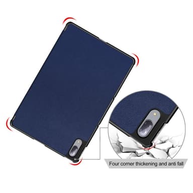 Tri-fold Veske til Lenovo Tab P11 Pro TB-J706F - Blå
